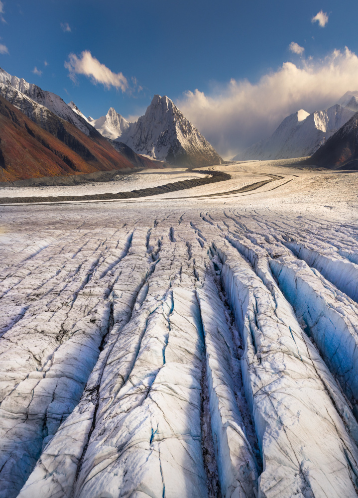 Glacier in Fall from Siyu and Wei Photography