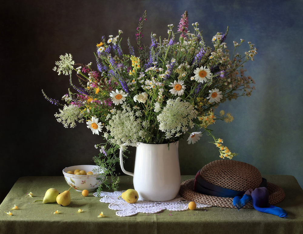 Still-life with meadow flowers from Tatyana Skorokhod (Татьяна