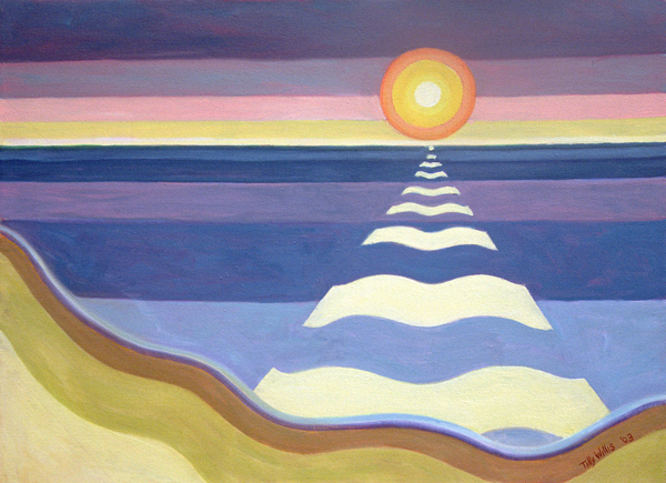 Evening Sun, 2003 (oil on canvas)  from Tilly  Willis