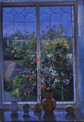 Summer Flowers at Dusk, 1990 