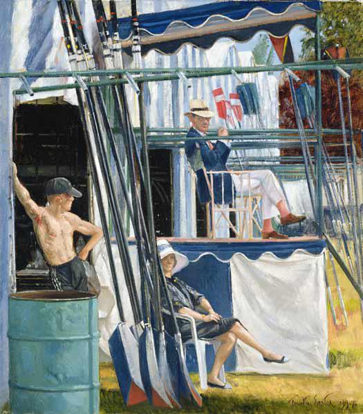 The Crows Nest, Henley, 1995-96 (oil on canvas) 