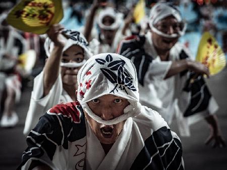 Japanese dance Awa Odori