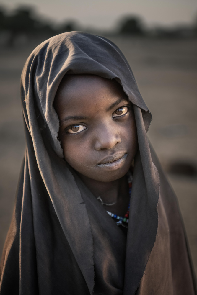 The face of an Arbore girl from Trevor Cole