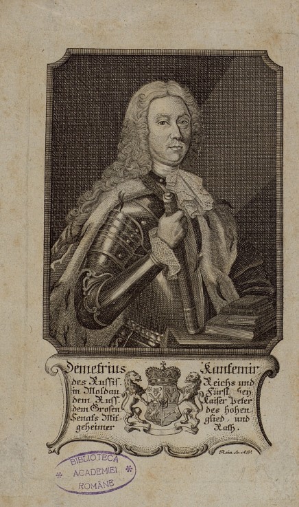 Dimitrie Cantemir (1673-1723) from Unbekannter Künstler