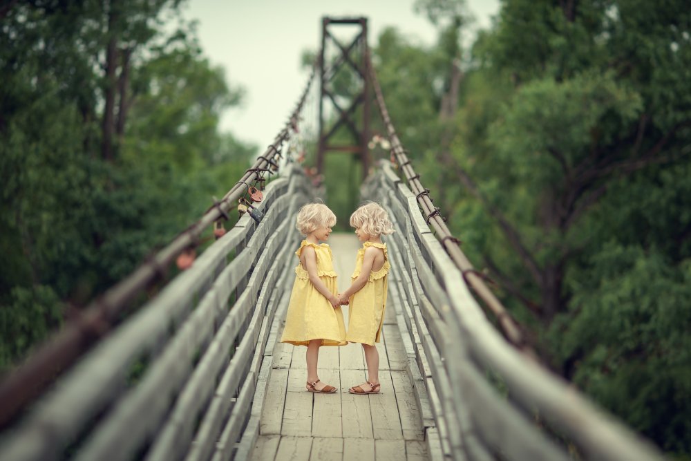 Love is the bridge between two hearts from Valentina Rabtsevich