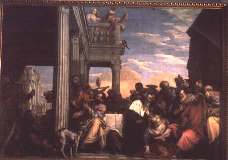 Christ at Dinner in the House of Simon the Pharisee from Veronese, Paolo (aka Paolo Caliari)