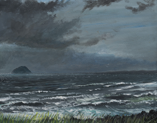 Approaching Storm over Ailsa Craig from Vincent Alexander Booth