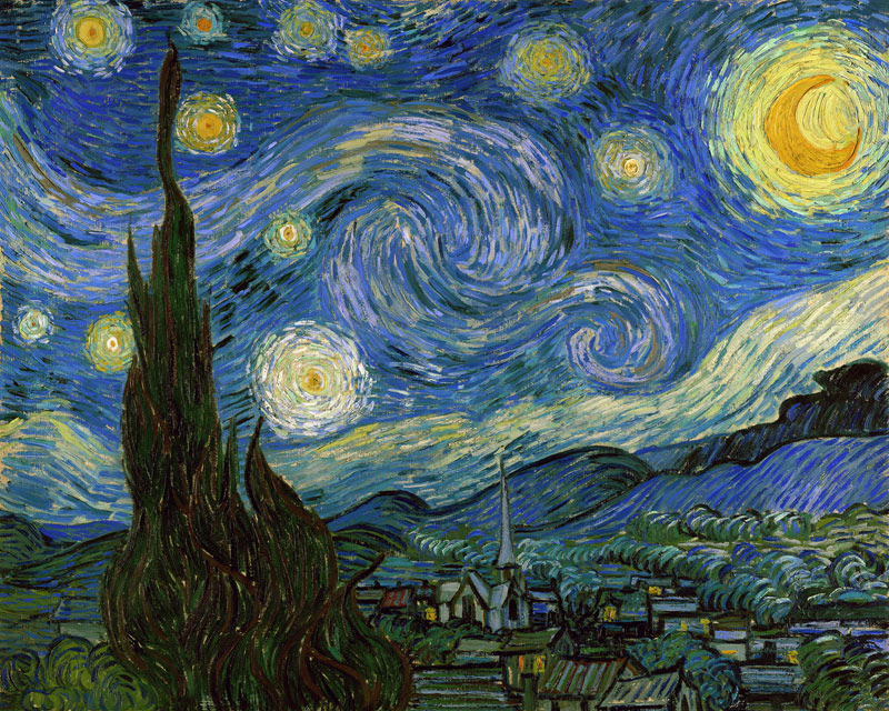The Starry Night from Vincent van Gogh