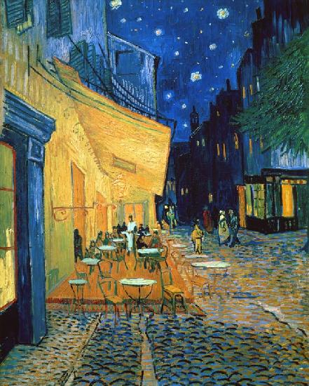 Cafe Terrace at Night 1888
