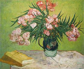 Vase with Whitsun roses, Vase de pivoine - Edouard Manet as art print or  hand painted oil.