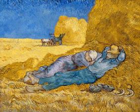 The Rest from Work (after Millet) - Vincent van Gogh