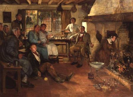 Preparing the Punch from Walter Dendy Sadler