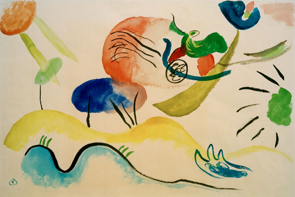 Watercolour No. 2 from Wassily Kandinsky