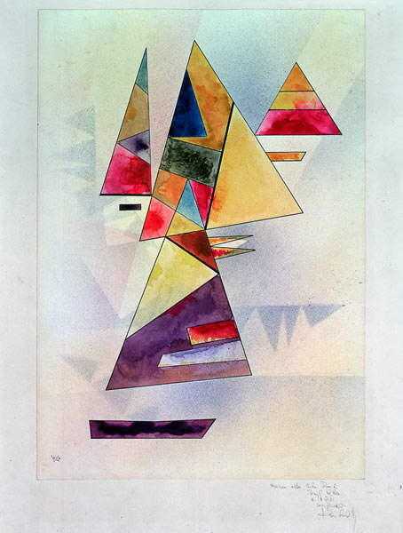 Composition - Wassily Kandinsky as art print or hand painted oil.