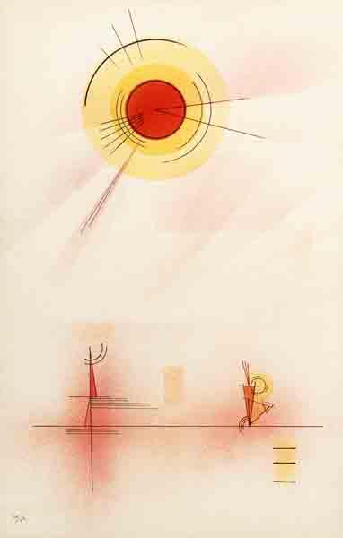 Rays - Wassily Kandinsky