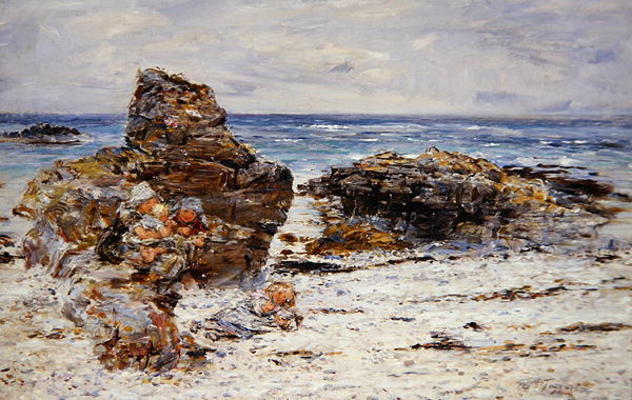 Cauldron Rocks (oil on canvas) from William McTaggart