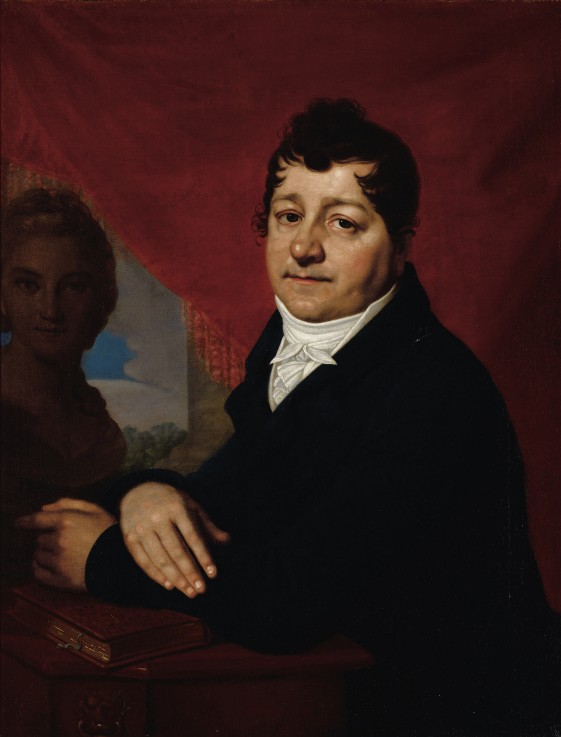 Portrait of Sergei Savvich Yakovlev (1763-1818) from Wladimir Lukitsch Borowikowski